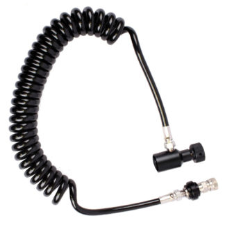 Paintball HPA Tank Air Remote Hose w/Quick Disconnect for SIG Sauer MPX MCX 30 